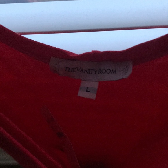 CORAL/RED NORDSTROM RACK DRESS - Picture 2 of 3